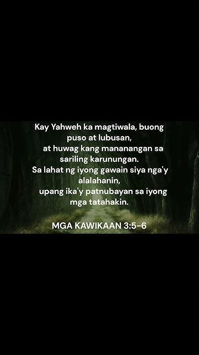 kawikaan 5 tagalog|Mga Kawikaan 5: Bibliya .